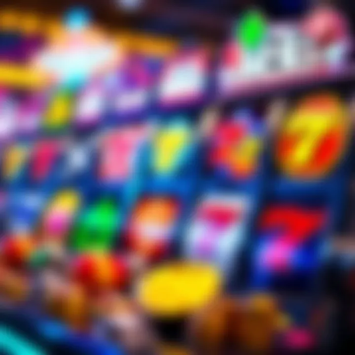 Colorful icons representing various bonus features and rewards in online pokies games