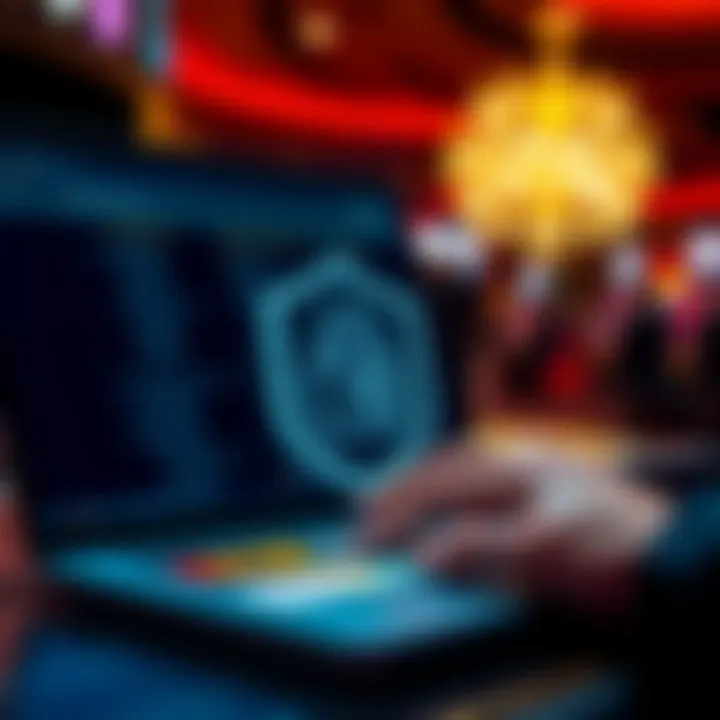 Secure online transaction with payment icons representing trusted methods