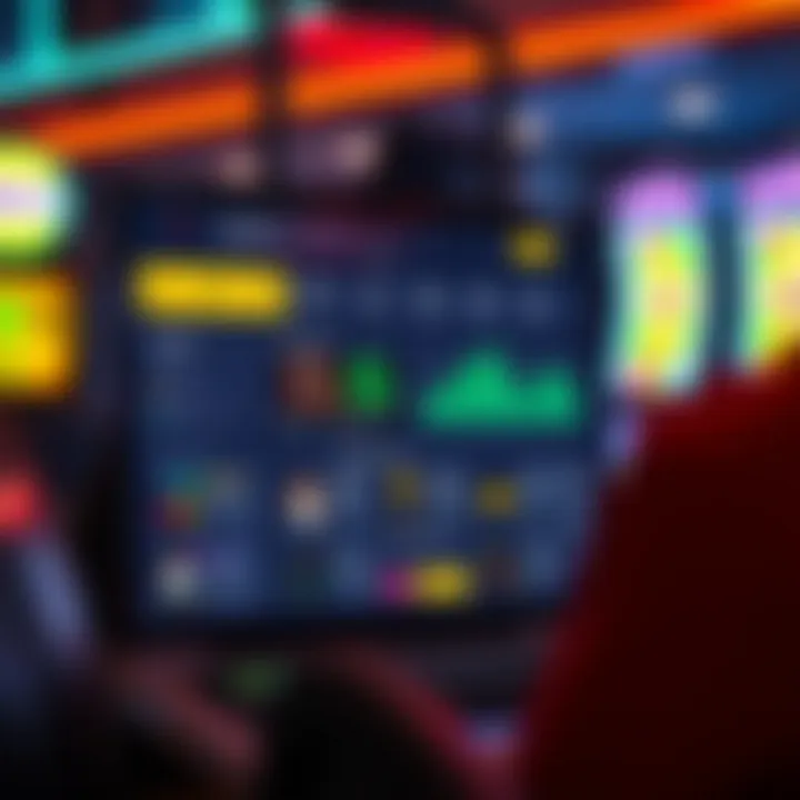 Dashboard view highlighting account management features and responsible gaming tools on pokies site