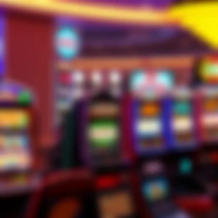 Colorful slot machines displaying various game themes at an online casino interface