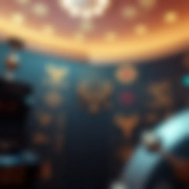 Illustration showing cultural symbols and ancient scripts reflecting historical and societal perspectives on hellspin