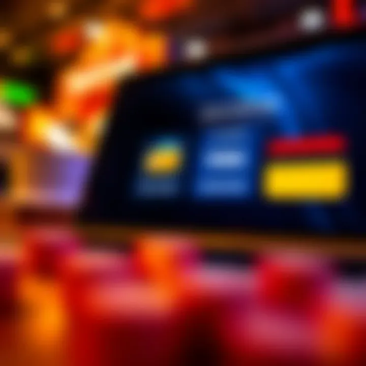 Secure online payment options with digital wallet and credit card icons displayed on a laptop screen