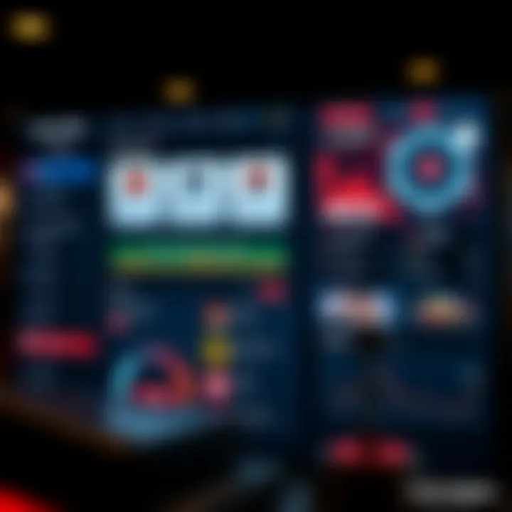 Dashboard showing user interface and navigation options of Hellspin platform