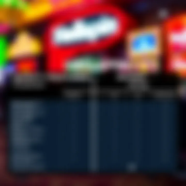 Comparison chart highlighting safety features and user ratings of Hellspin versus competitors