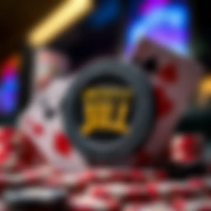 Overview of Jackpot Jill No Deposit Bonus Offer Illustration showing a casino chip and playing cards symbolizing the Jackpot Jill no deposit bonus offer