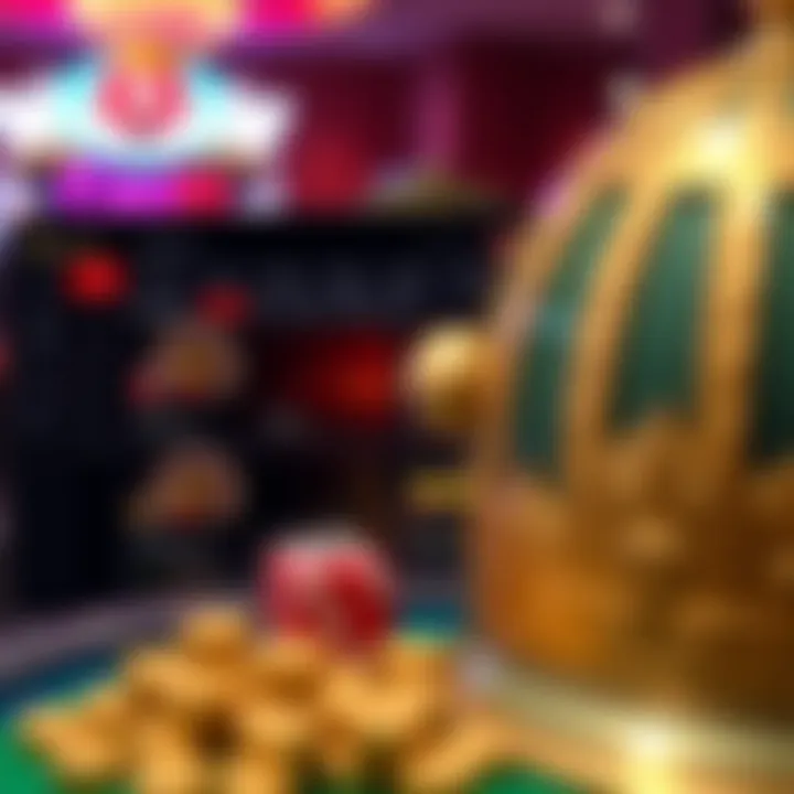 Dashboard overview of Royal Reels platform showcasing navigation and features