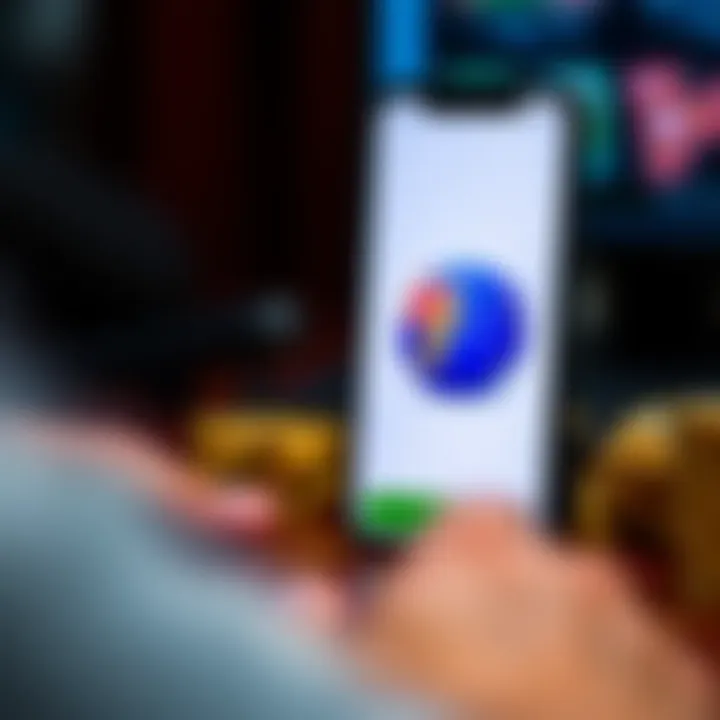 Secure online payment methods displayed on a smartphone screen with Australian dollar symbol