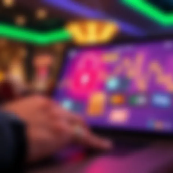 Australian-Friendly Payment Methods at PlayAmo Casino Illustration of secure online transaction with Australian currency symbols and digital payment icons
