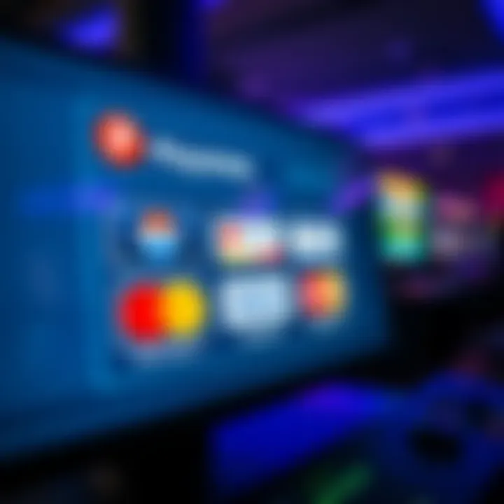 Fast and Reliable Payment Solutions at Playamo Casino Secure online payment methods on digital screen emphasizing fast and reliable transactions for Australian players