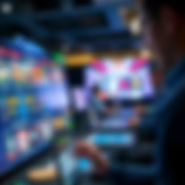 User engaging with a digital casino platform highlighting game compatibility and bonus utilization tips