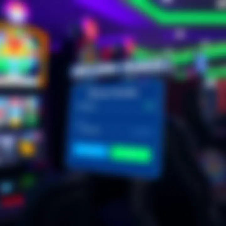 Secure login interface for online pokies platform with username and password fields