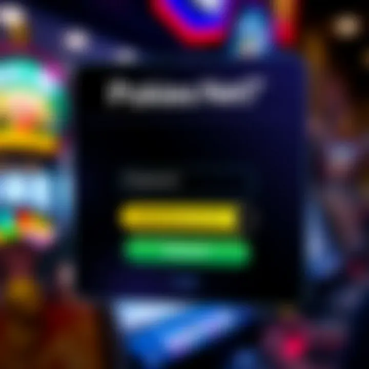 Secure login interface with a password input field and a toggle for showing password visibility