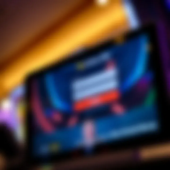 User interface displaying the login screen of The Pokies 85 Net platform on a digital device