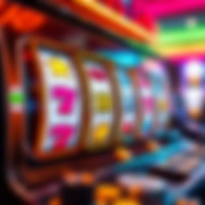 Vibrant Online Pokies Reels with Winning Symbols Colorful online pokies reels displaying various symbols and a winning combination