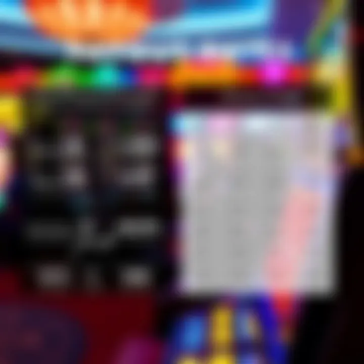 Graphic showing payout percentages and how they influence winning chances on pokies