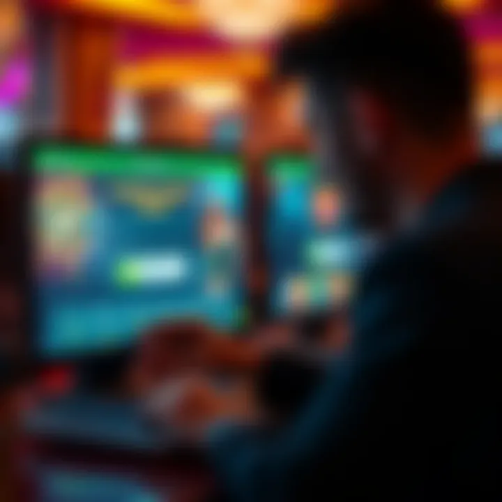 Illustration of a player successfully redeeming a casino promo code with secure online interface