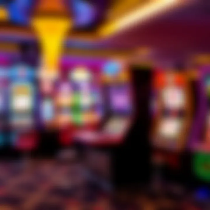 Colorful selection of slot machines and table games available at Rocket Casino Australia