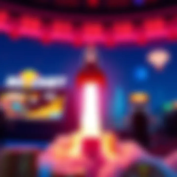 Bright rocket icon launching upwards symbolizing Rocket Casino bonus codes