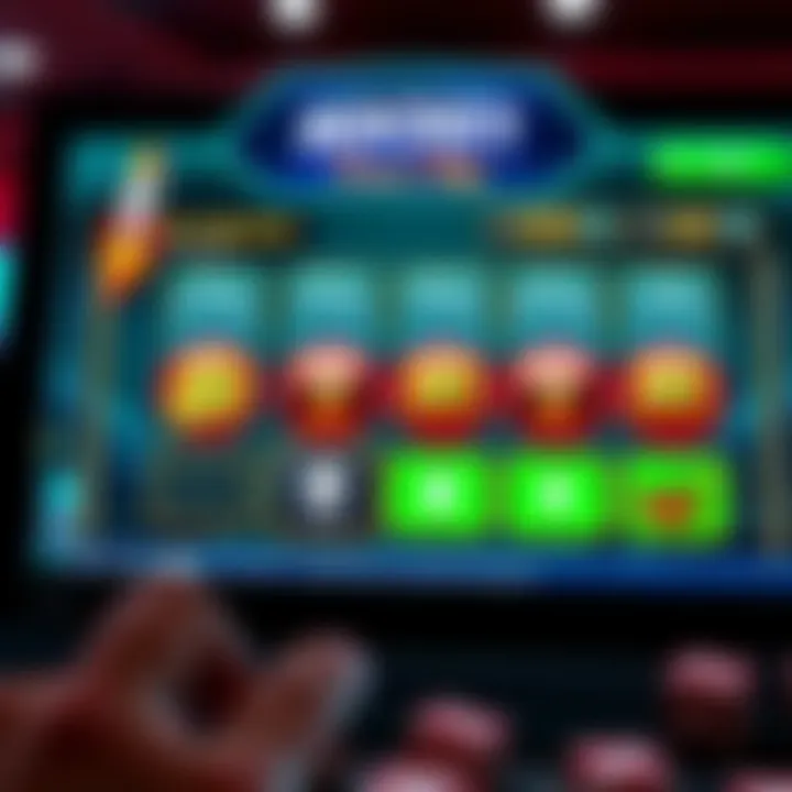 Illustration of Rocket Casino interface showing free chip bonus options