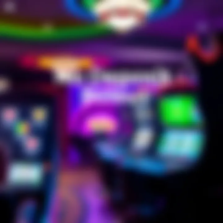 Graphic depicting popular casino games available to try with no deposit bonus