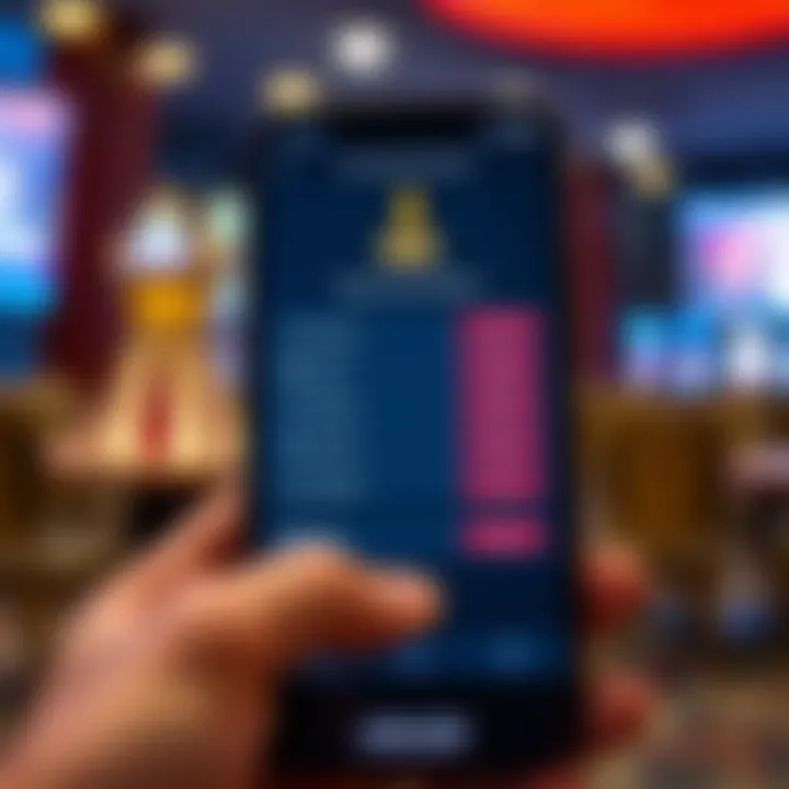 Rocket Casino Secure Payment Options on Mobile Secure payment options interface on a smartphone within the Rocket Casino mobile environment