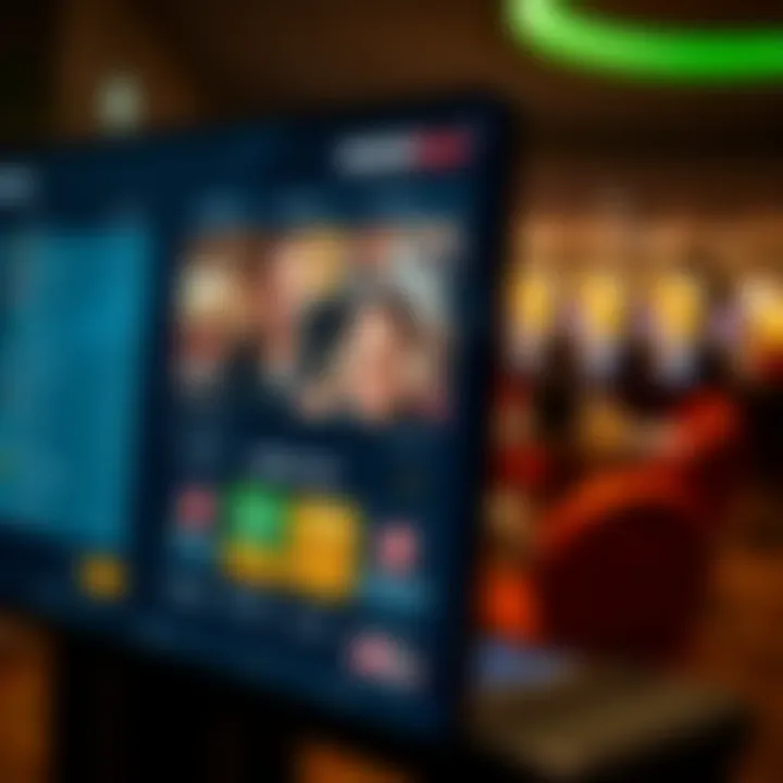 User interface showcasing secure payment methods and customer support options