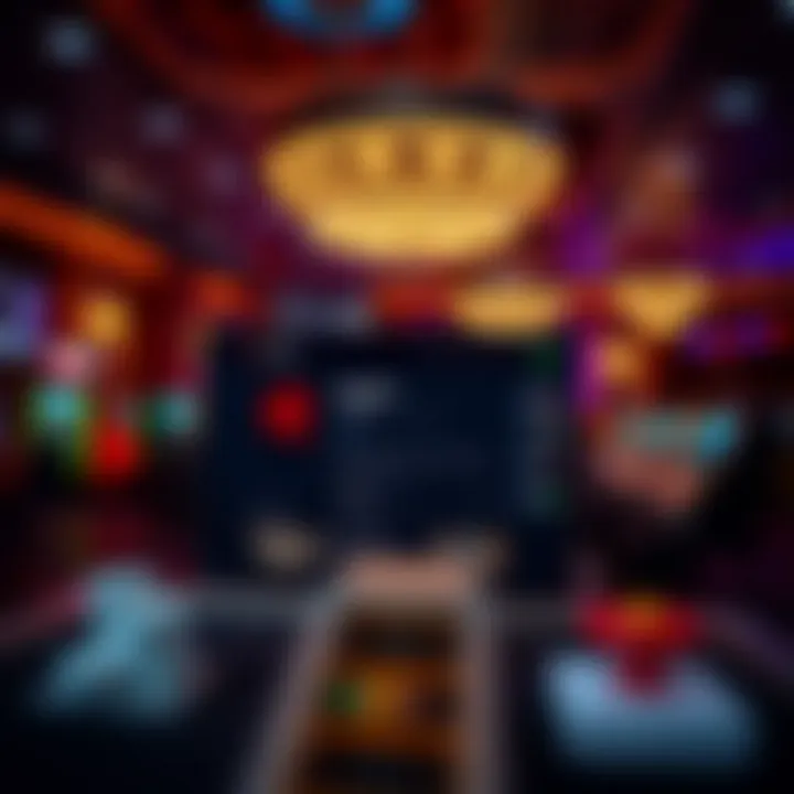 Illustration of a secure online casino environment highlighting bonus code offers