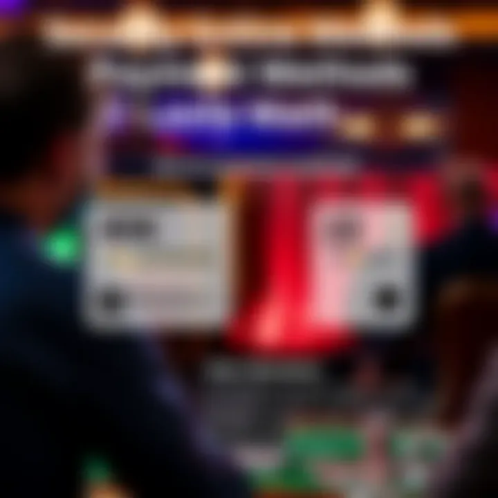 Security and Payment Methods at RocketPlay Casino Graphic illustrating secure payment methods and user reviews for an online casino