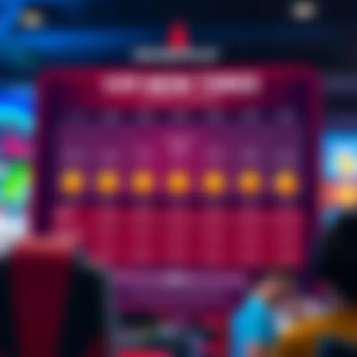 Chart showing reward tiers and progression in RocketPlay Casino VIP program