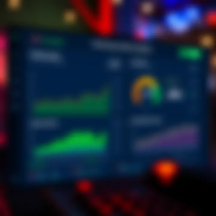 Performance dashboard displaying Rocketplay's system responsiveness and compatibility metrics