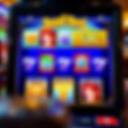 Gameplay interface of Royal Reels featuring bonus rounds and payout indicators