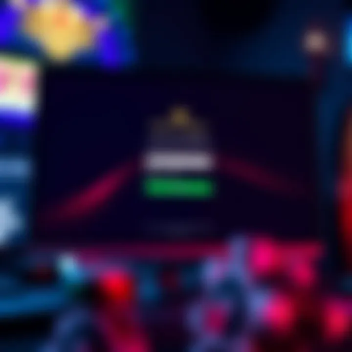 Secure login screen with verification prompt on a computer