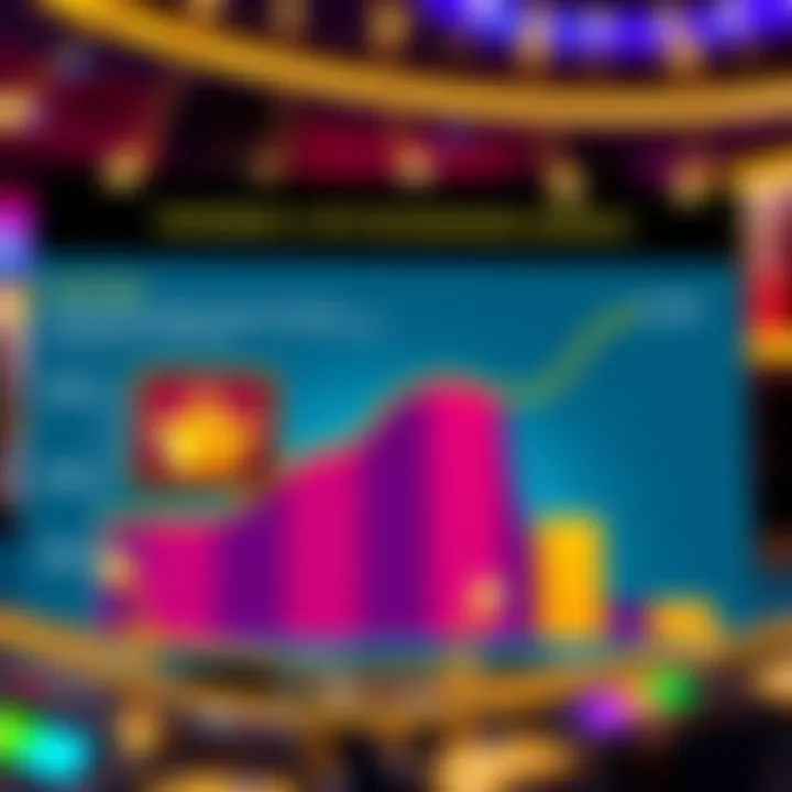 Graph showcasing player strategies and tips for improving chances in Royal Reels slot