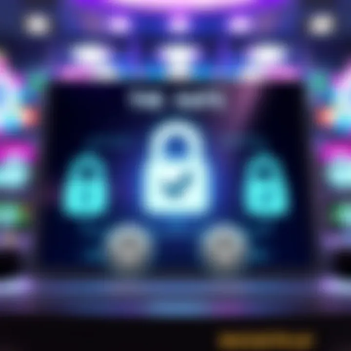 Graphic depicting secure code redemption with digital locks and checkmarks symbolising safe and legal gameplay