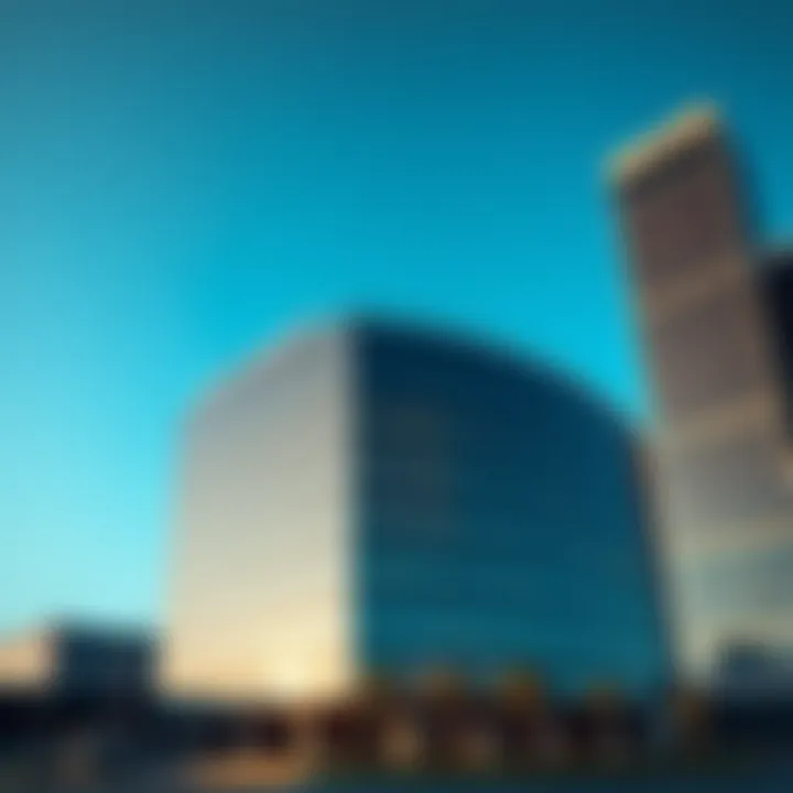 SkyCrown Australia corporate office building with clear sky backdrop