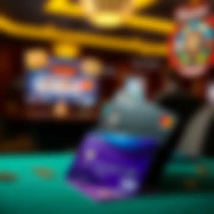 Illustration showing various payment options like credit cards and e-wallets available for casino withdrawals