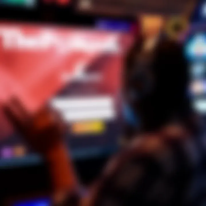 User entering secure login credentials on an online gaming platform