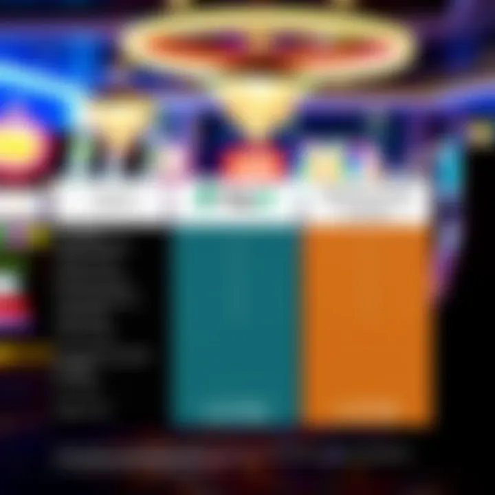 Comparison chart illustrating benefits of PayID against other payment methods for online pokies