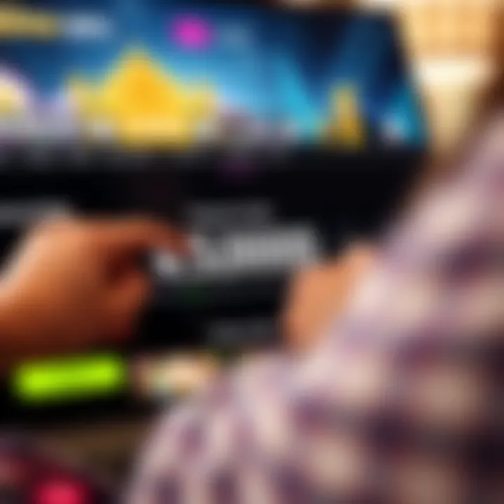 Illustration of a digital coupon code being applied on a casino website interface
