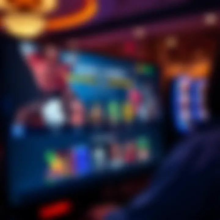 Secure online casino website interface highlighting responsible play and legal compliance for Australian users