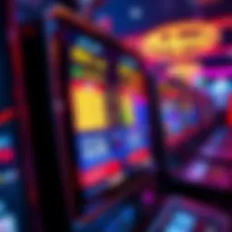 Electronic gaming machine display showing payout percentages and game statistics in an Australian venue