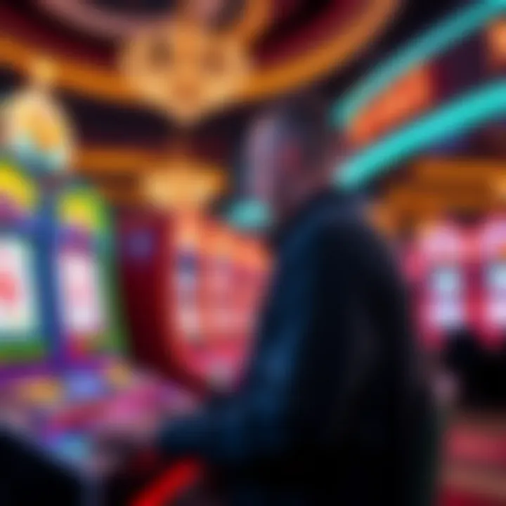 Illustration of secure and responsible gambling practices on a digital platform