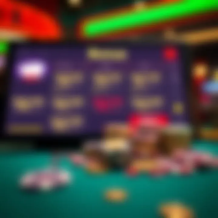 Visual Guide to RocketPlay Casino Bonus Codes Illustration of various RocketPlay casino bonus codes displayed on a digital screen with coins and casino chips around