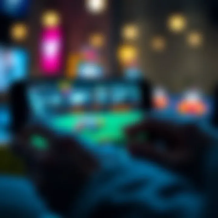 Secure mobile gaming experience with RocketPlay on smartphone screen